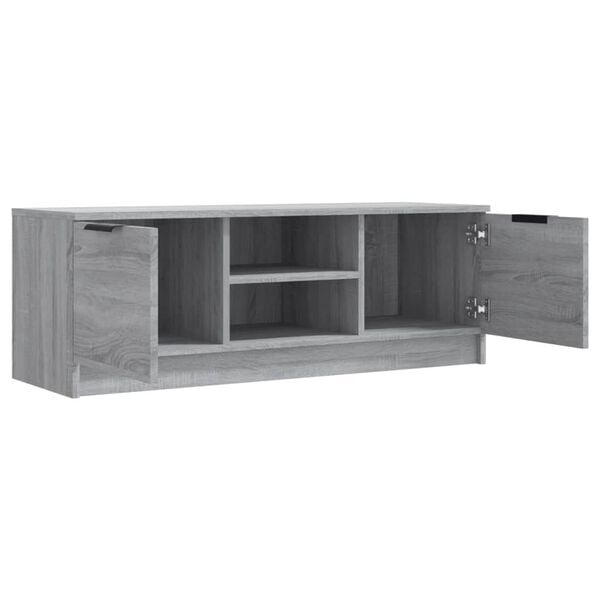 vidaXL TV Cabinet Grey Sonoma Engineered wood Medium TV Cabinet