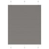vidaXL Pleated Blind Anthracite Polyester 41.3 x 39.4 in