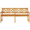 vidaXL Garden Bench Brown 180 x 56 x 90cm Solid Acacia wood
