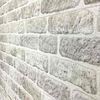 vidaXL 3D Wall Panels with Light Gray Brick Design 10 pcs EPS