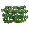 vidaXL Artificial Grape Leaf Trellis Expandable Green 5 pcs 70.9x7.9"
