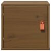 vidaXL Wall Cabinet Set of 2 Honey Brown Solid pine wood, engineered wood