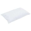 vidaXL Pillow with Pillow White 15.75 x 31.50 in Cotton