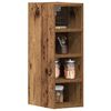 vidaXL Hanging Cabinet Old Wood Engineered Wood Medium Wall mounting