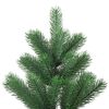 vidaXL Nordmann Fir Artificial Christmas Tree LED&Ball Set Green 59.1"