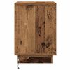 vidaXL Bedside Cabinet Old Wood 15.35 x 13.58 x 19.69 in