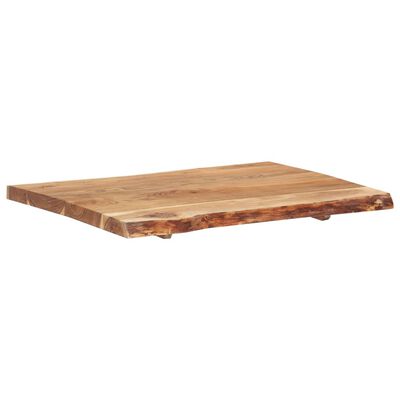 vidaXL Table Top Solid Acacia Wood 31.5"x(19.7"-23.6")x1.5"