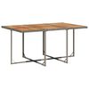 vidaXL Garden Dining Set Grey and Brown