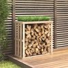vidaXL Outdoor Log Holder 42.5"x20.5"x41.7" Solid Wood Pine