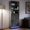 vidaXL Highboard Concrete Grey Engineered Wood Tall Highboard
