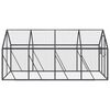 vidaXL Aviary Anthracite Aluminum 70.5 x 157.5 x 72.8 in Durable