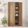 vidaXL Highboard artisan oak 80 x 35 x 180 cm Engineered wood