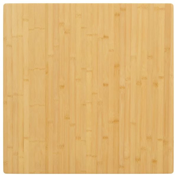 vidaXL Table Top Natural Bamboo Bamboo Medium Rounded Corners Surface