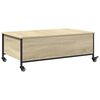 vidaXL Coffee Table Sonoma oak Engineered wood Small Coffee Table