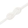 vidaXL Boat Rope Full White 0.16 " 1640.4 ' Polypropylene