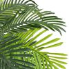 vidaXL Artificial Cycas Palm Green Plastic Medium Decorative Inlays