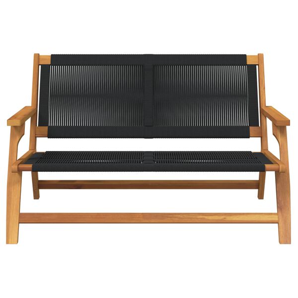 vidaXL Garden Furniture Black 48.03 x 30.71 x 28.74 in