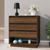 vidaXL Sideboard Brown Oak Engineered Wood Medium Sideboard