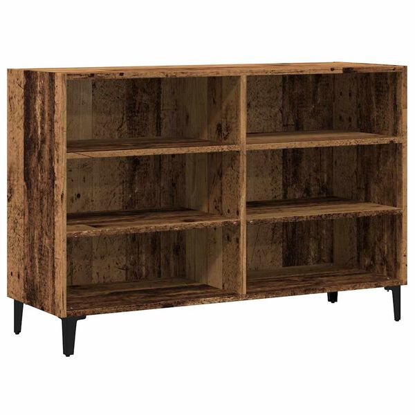 vidaXL Sideboard Old wood Engineered wood 40.7 x 13.8 x 27.6 in