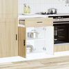 vidaXL Kitchen Base Cabinet Sonoma oak Engineered wood Standard