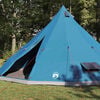 vidaXL Family Tipi Tent Folding Blue and Grey 560 x 560 x 300 cm