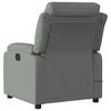 vidaXL Electric Massage Recliner Chair Dark Gray