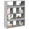 vidaXL Room Divider Grey Sonoma Engineered wood Medium Room Divider