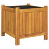 vidaXL Garden Planter Natural wood Solid Acacia wood Medium Durable