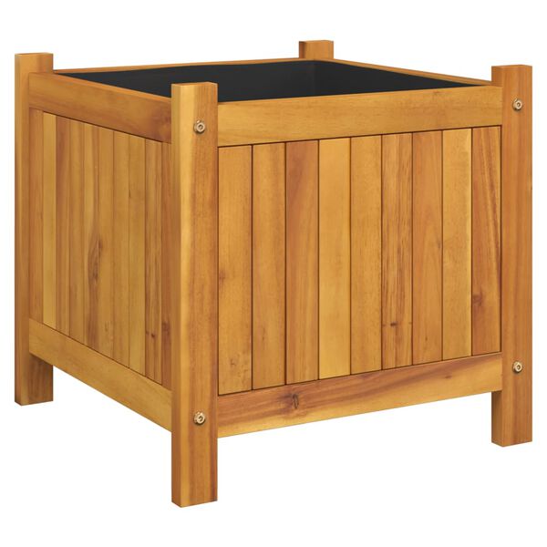 vidaXL Garden Planter Natural wood Solid Acacia wood Medium Durable