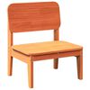 vidaXL Garden Chair Wax brown Solid Pine wood Medium Durable