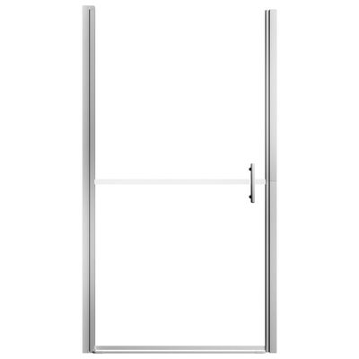 vidaXL Shower Door Tempered Glass 35.8"x76.8"