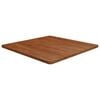 vidaXL Table Top Dark brown Solid oak wood 31.5 x 31.5 in Durable