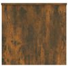 vidaXL Coffee Table Smoked Oak Engineered Wood Medium