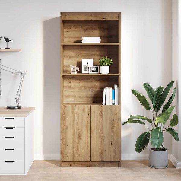vidaXL Highboard Artisan oak Engineered wood Large Highboard