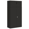 vidaXL File Cabinet Black Powder-coated steel Medium File Cabinet