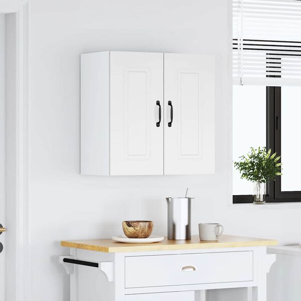 vidaXL Kitchen Wall Cabinet White Engineered wood