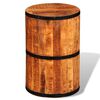 vidaXL Stool Unique piece Rough mango wood Medium Long-lasting Stool