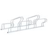 vidaXL Bicycle Stand for 5 Bikes Floor Freestanding Galvanized Steel