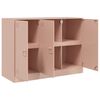 vidaXL Sideboard Pink Cold-rolled steel Medium Cupboard Rectangular