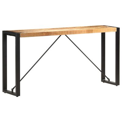 vidaXL Console Table 59.1"x13.8"x29.9" Solid Mango Wood
