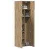 vidaXL Storage Cabinet artisan oak 70 x 42.5 x 225 cm Engineered wood