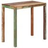vidaXL Bar Table 44.1"x23.6"x42.5" Solid Reclaimed Wood