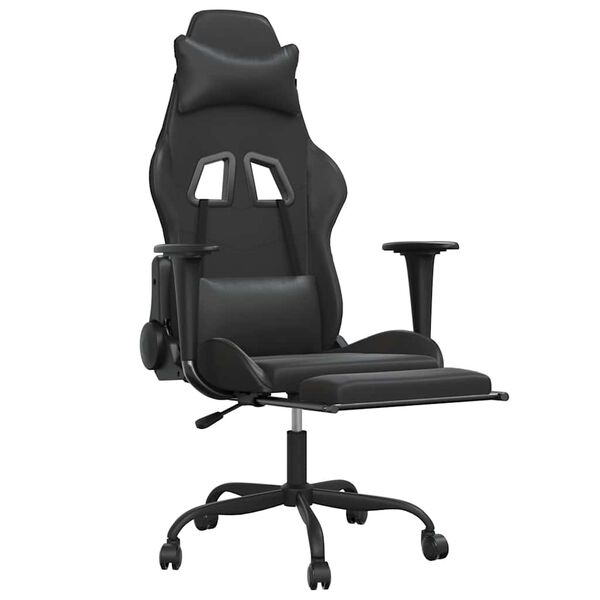 vidaXL Gaming Chair Black