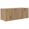 vidaXL TV Cabinet Set Wall-mounted 4 pcs Artisan Oak Engineered Wood