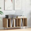 vidaXL Record Cabinet with Shelf Artisan oak 39.37 x 14.96 x 18.90 in