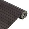 vidaXL Rug Dark Brown Bamboo, Polypropylene 39.4 x 157.5 in