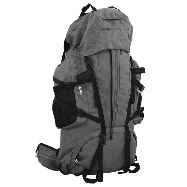 vidaXL Hiking Backpack Gray 21.1 galOxford Fabric