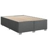 vidaXL Bed Frame Dark Gray