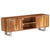 vidaXL TV Cabinet Honey Solid Acacia wood 47.2 in long TV Cabinet