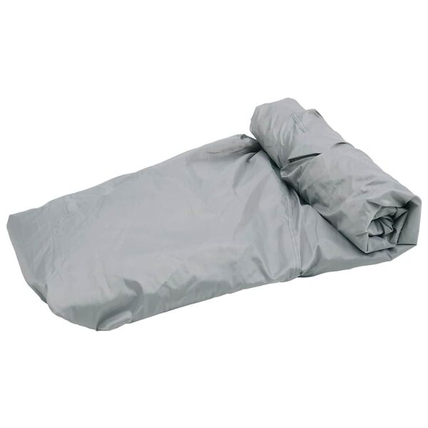 vidaXL Boat Cover Grey 259.8x92.5x15.7"